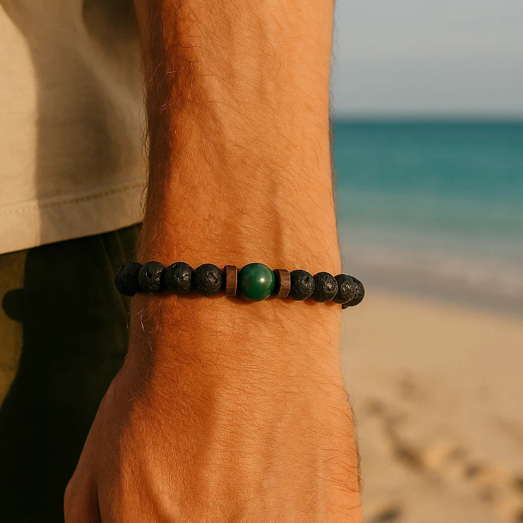 Belmara Gaia Lava Stone Bracelet