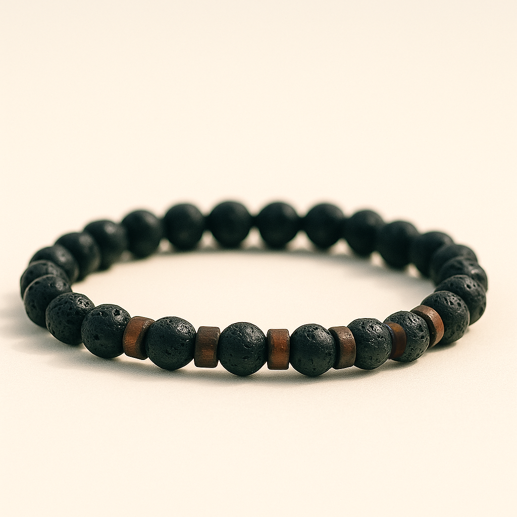 Belmara Shade Lava Stone Bracelet