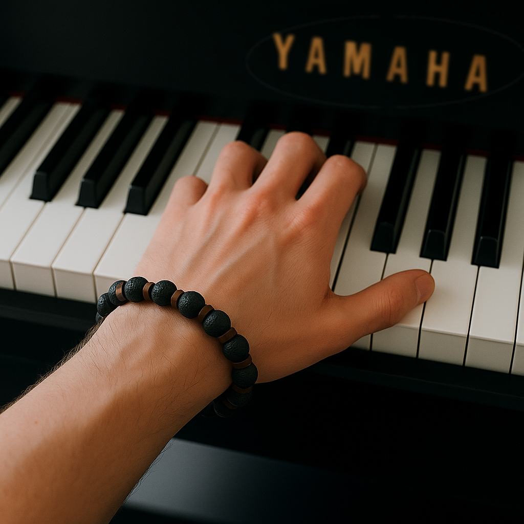 Belmara Shade Lava Stone Bracelet