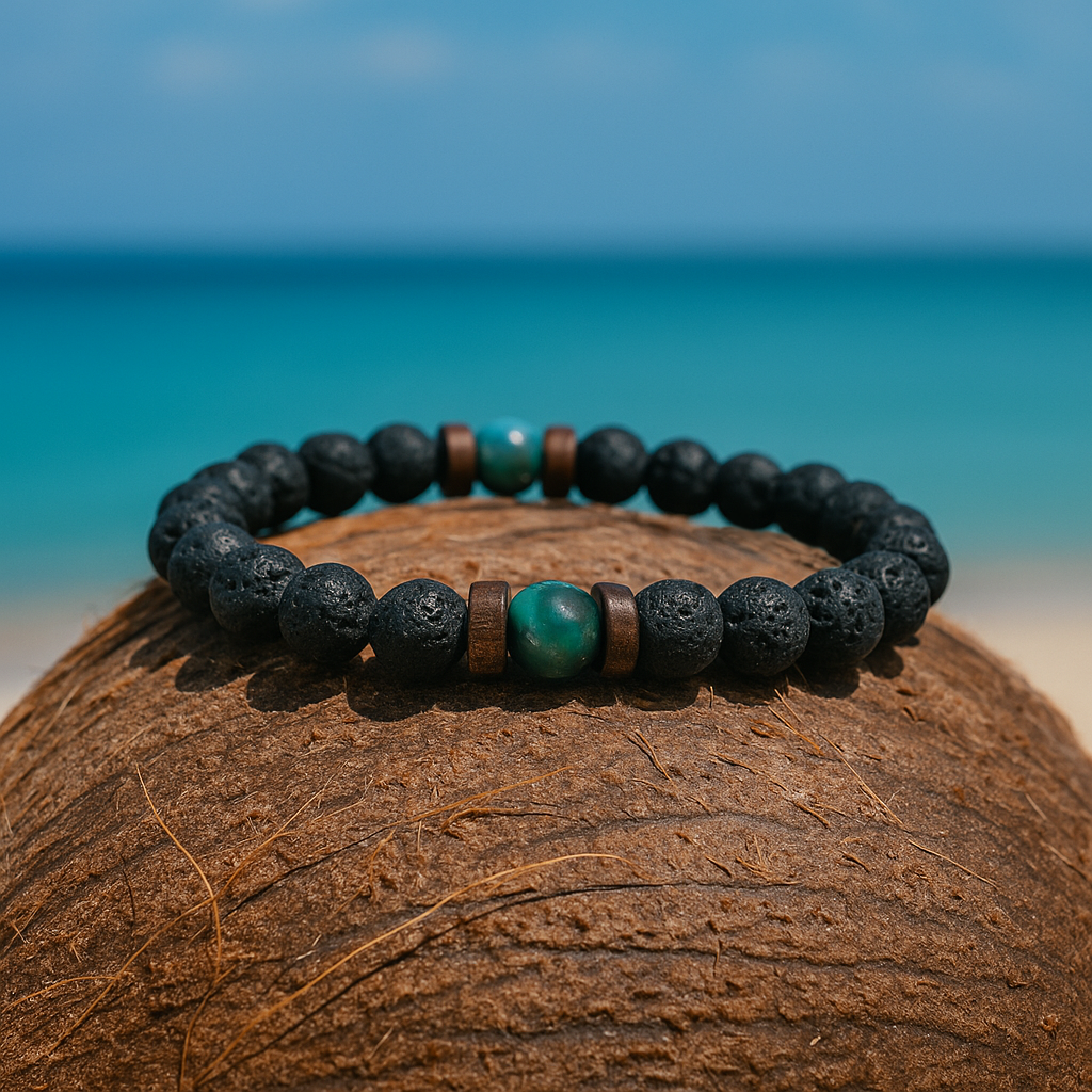 Belmara Gaia Lava Stone Bracelet
